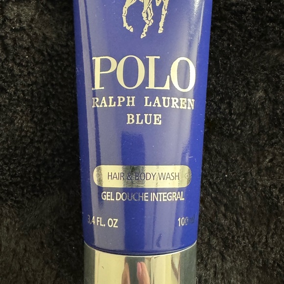 Ralph Lauren Red After Shave Balm with deodorant and polo blue hair & body wash - Picture 3 of 4